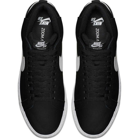 Nike SB Zoom Blazer Mid Shoe in Black/White