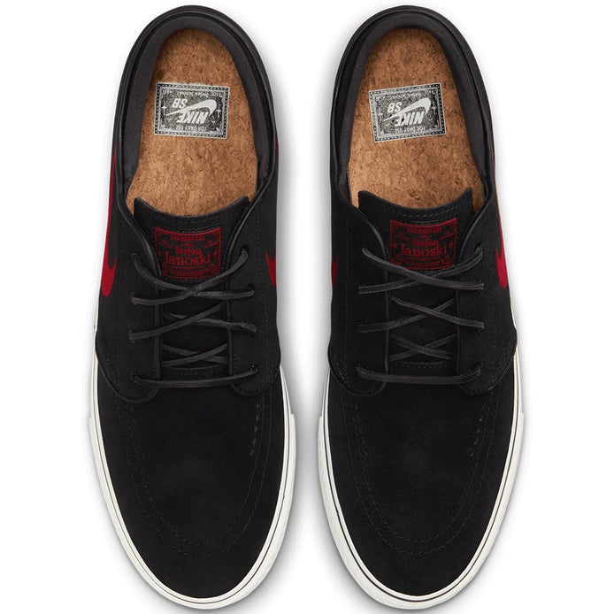 Nike SB Zoom Janoski OG+ Shoe in Black/University Red/Black