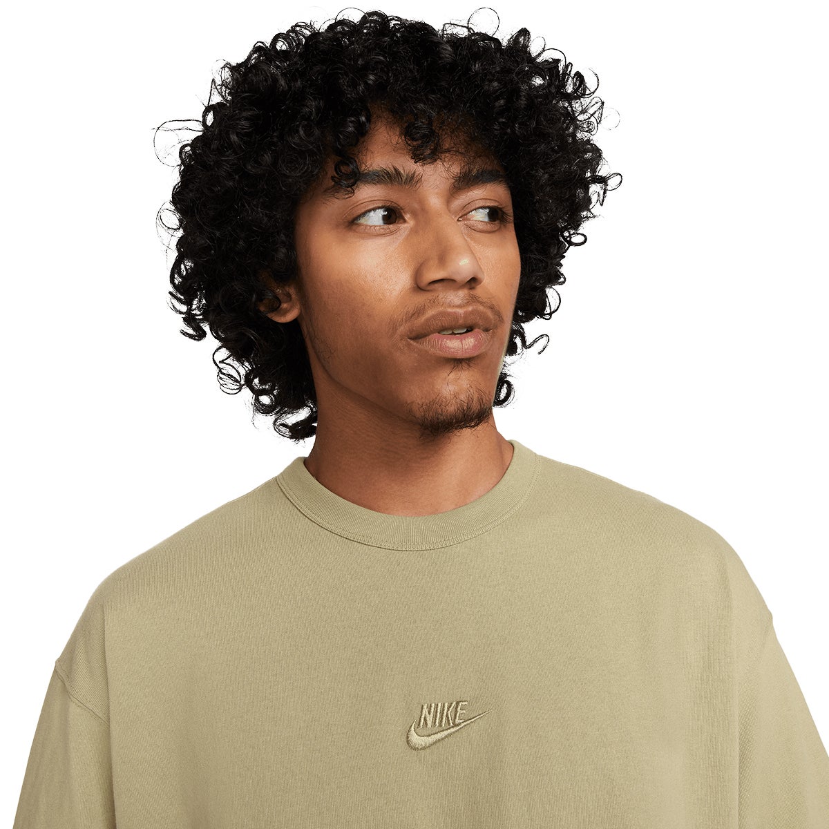 Nike Sportswear Premium Essentials Tee in Green | Boardertown