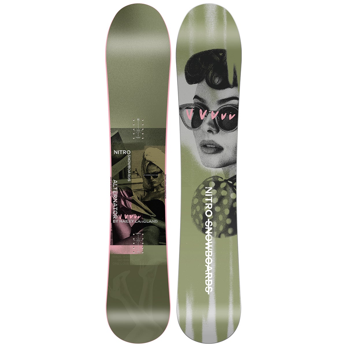 Nitro Alternator X Hailey Snowboard 2027 in Multi | Boardertown