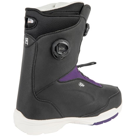 Nitro Scala Boa Snowboard Boots in Black/Purple