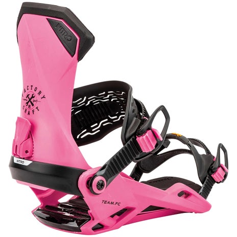Nitro Team Snowboard Bindings in Fact. Cr. 24/25