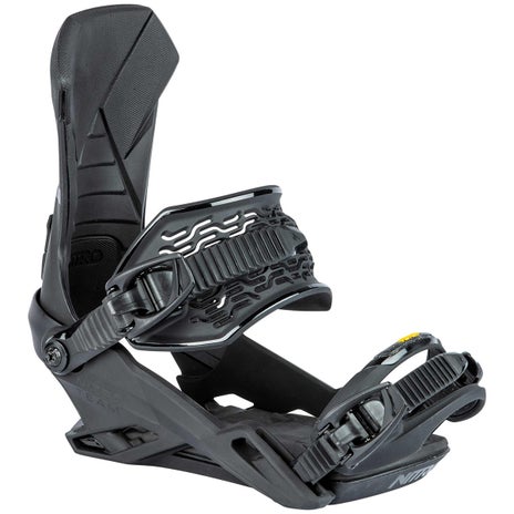 Nitro Team Snowboard Bindings in Ultra Black