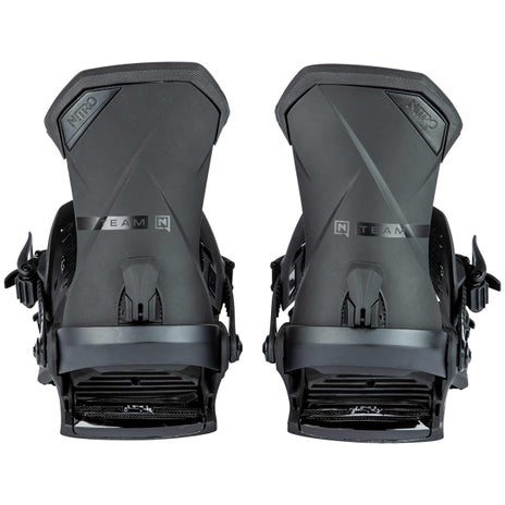 Nitro Team Snowboard Bindings in Ultra Black