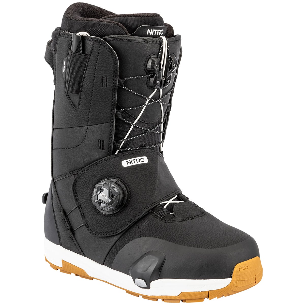 【美品】NITRO BOARD BOOTS Nitro Venture Step On TLS Snowboard Boots in Black | Boardertown