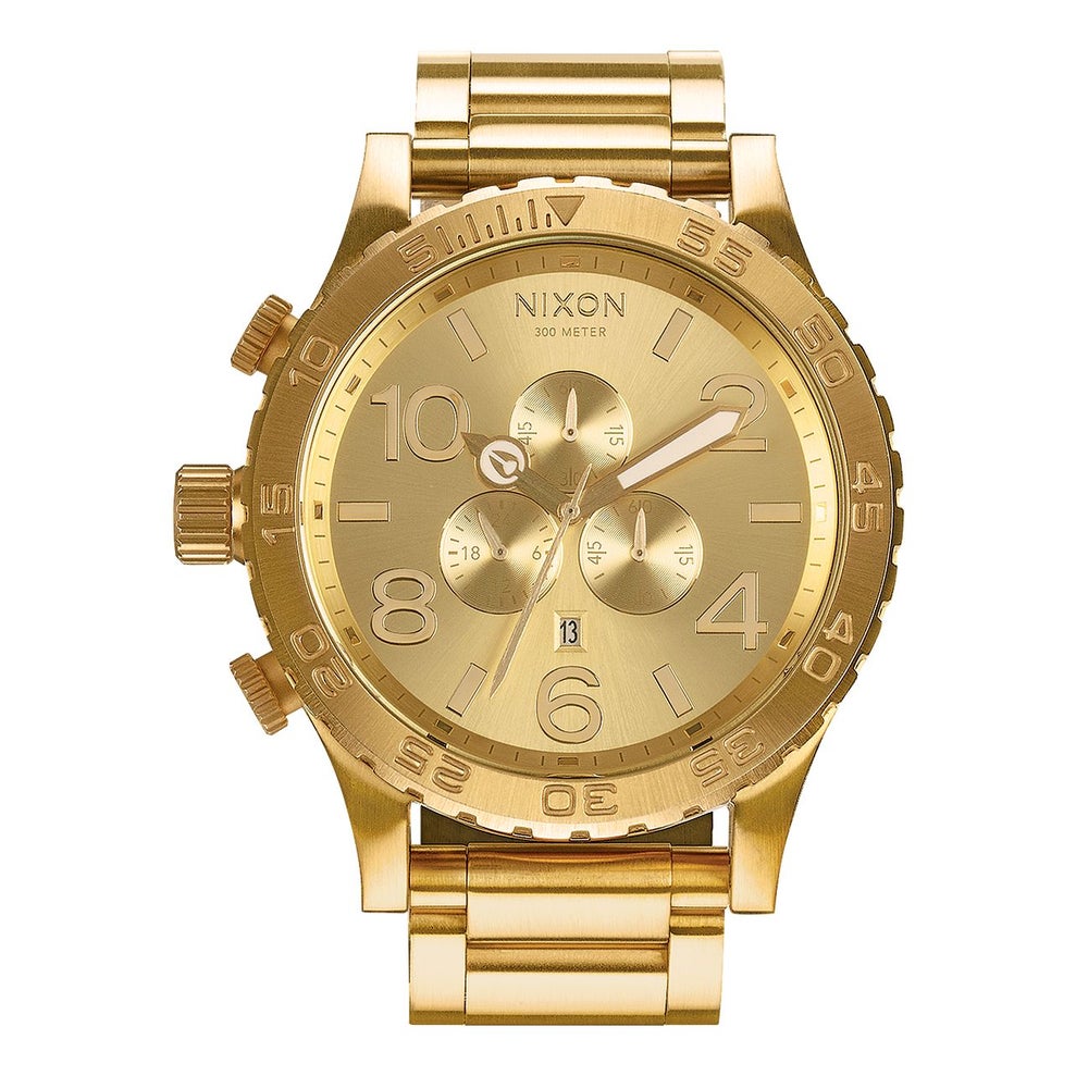 Nixon 51-30 Chrono in All Gold | Boardertown