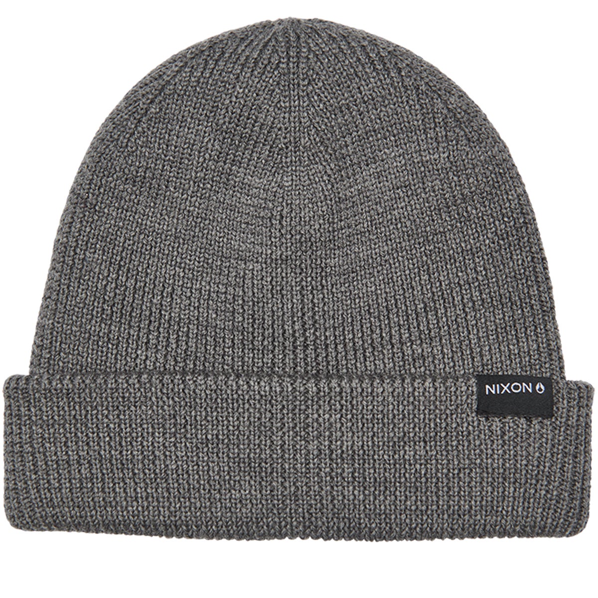 Nixon Kingman Wool Beanie in Grey 