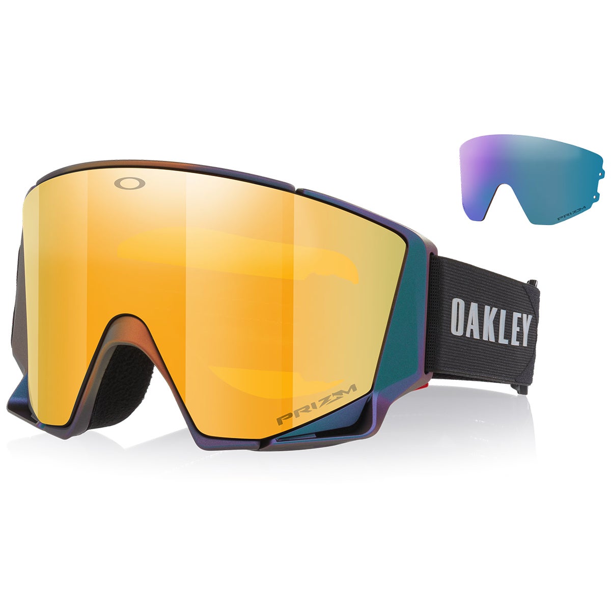 Oakley Aura Flow Scape L Prizm Goggles in Colorshift Fade/Prizm