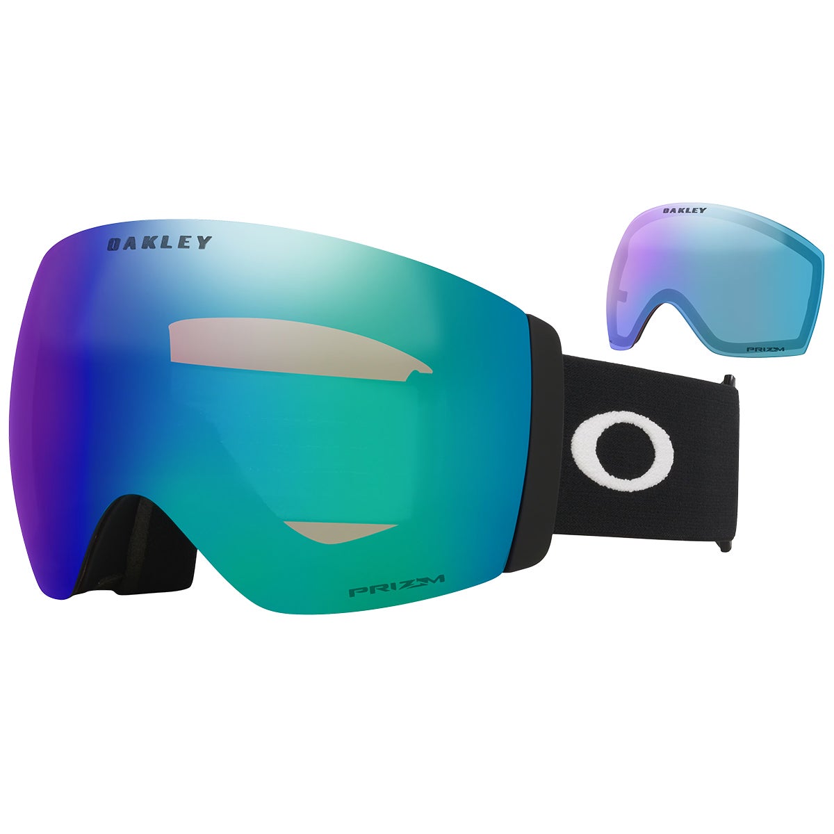 Oakley Flight Deck Pro L Prizm Goggles in Matte Black/Argon & Iced