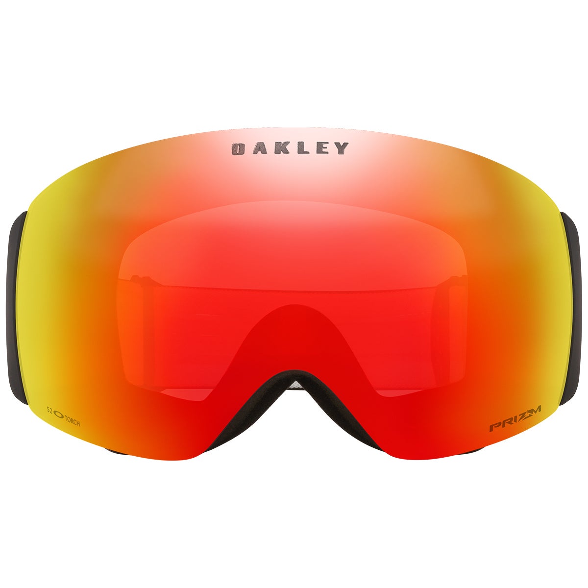 Oakley Flight Deck Pro M Prizm Goggles in Matte Black/Torch & Iced