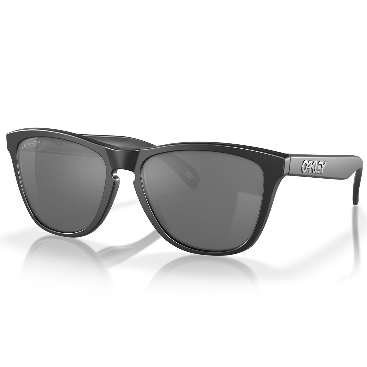 Oakley Frogskins Prizm Polarized Sunglasses in Mt Blk/Blk