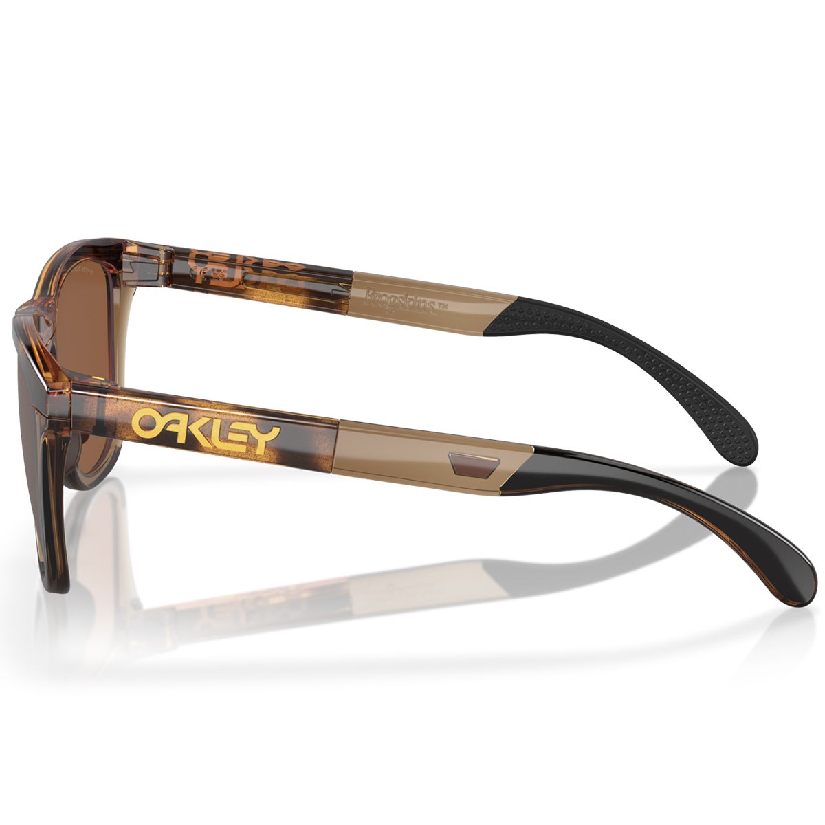 Oakley Frogskins Prizm Polarized Sunglasses in Brown Tort/Brown  Smoke/Tungsten