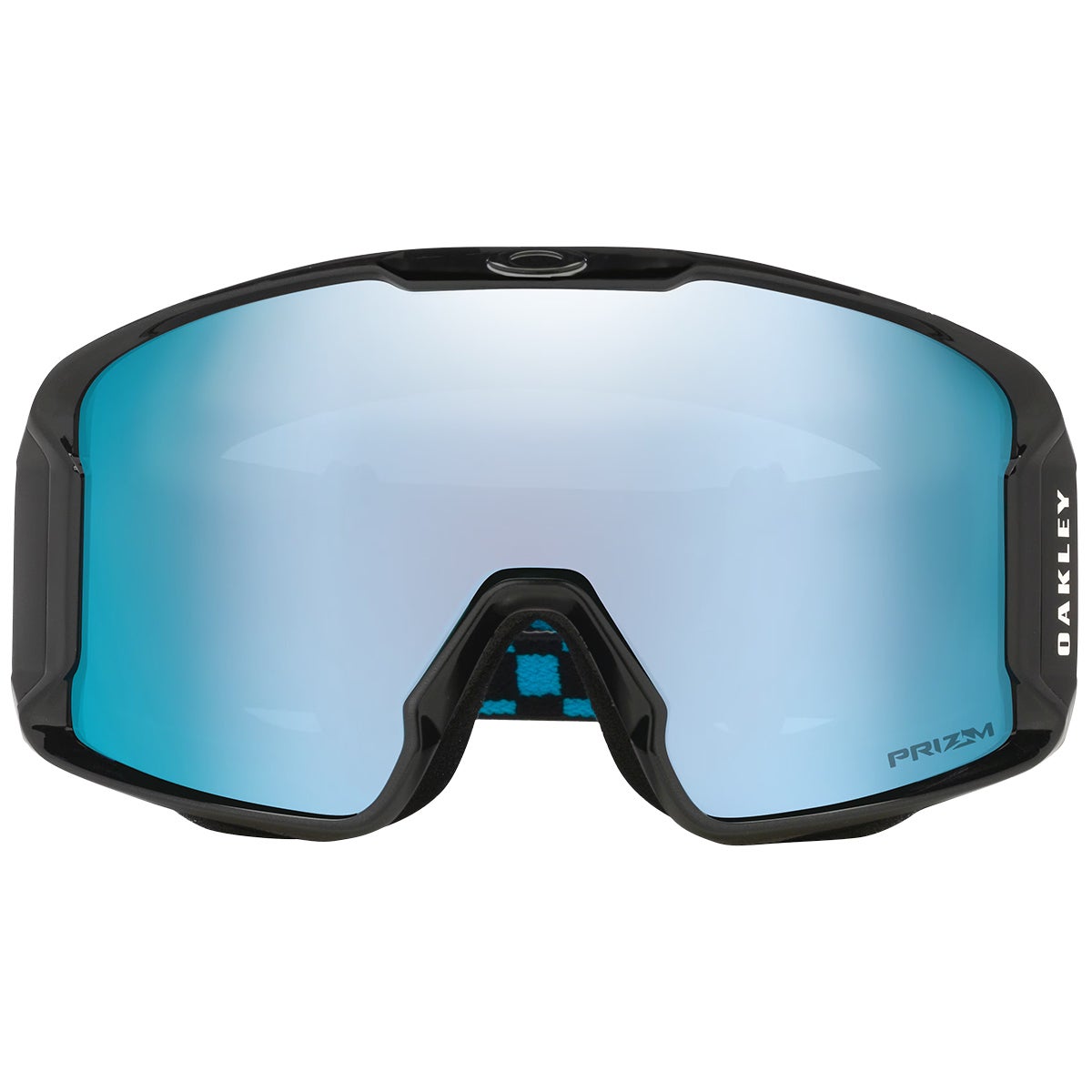 Oakley Line Miner L Prizm Goggles in Chex Black/Sapphire | Boardertown