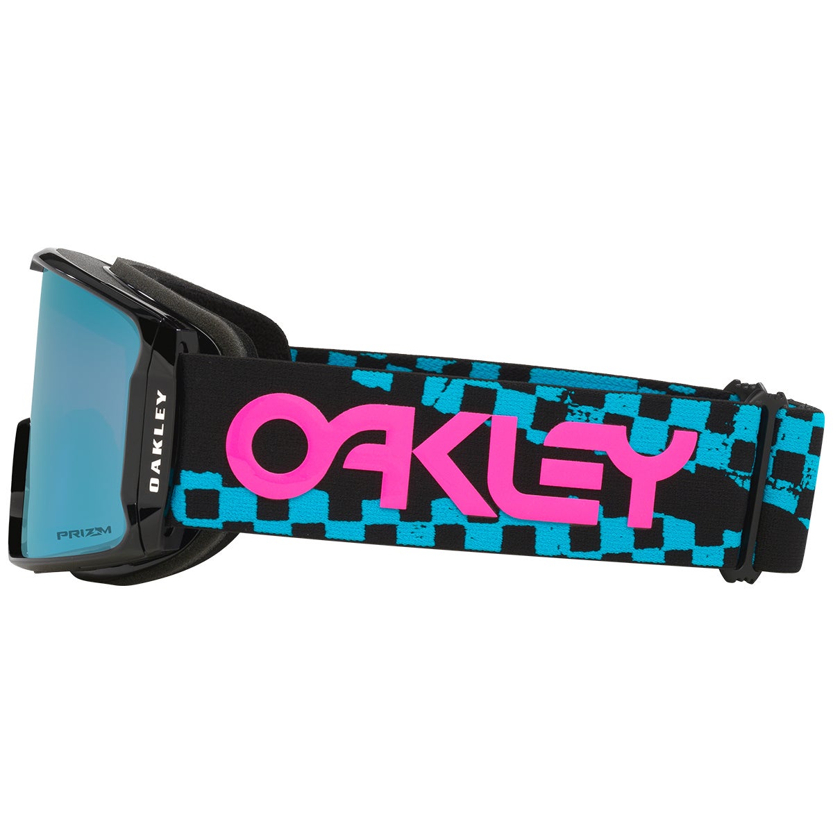 Oakley Line Miner L Prizm Goggles in Chex Black/Sapphire | Boardertown