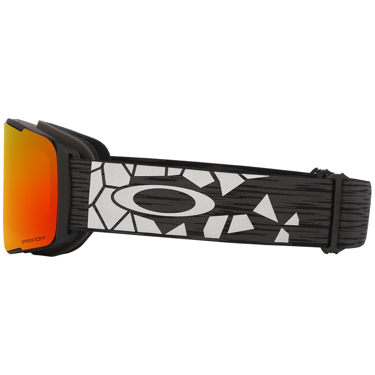 Oakley Line Miner Pro L Asia Fit Prizm Goggles in Black Reinforce