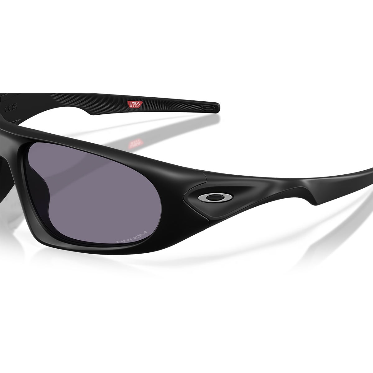 Oakley Neoforma Prizm Sunglasses in Matte Black/Prizm Grey