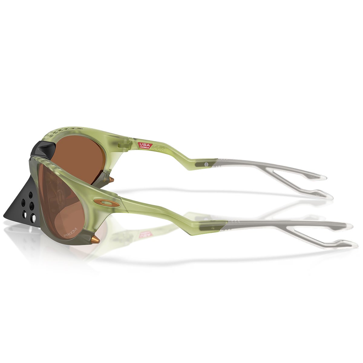 Oakley Plantaris Prizm Sunglasses in Matte Fern/Tungsten | Boardertown