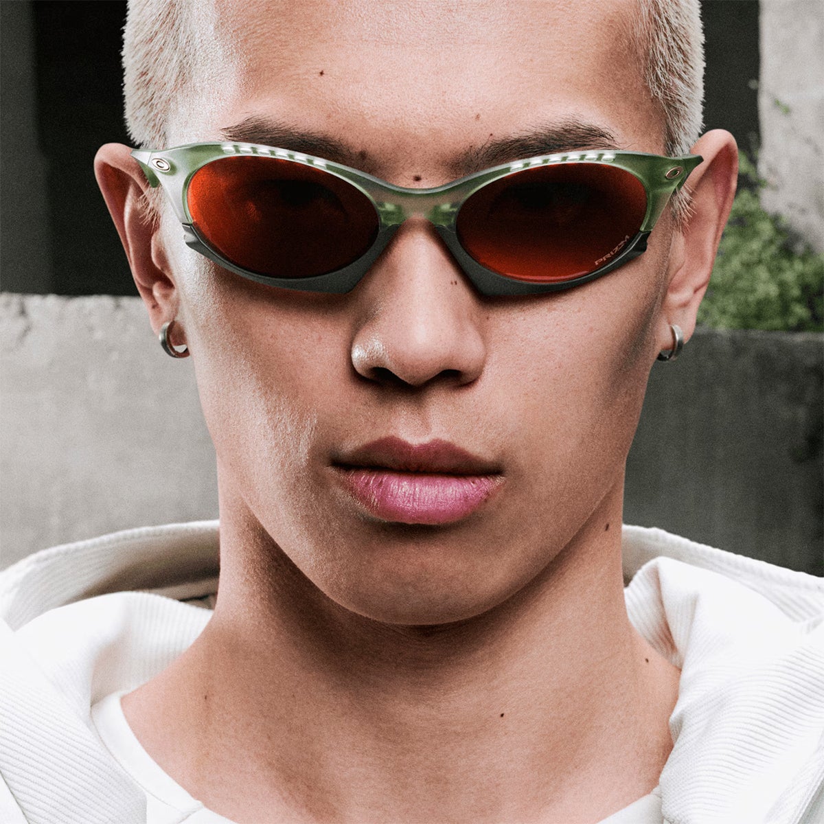 Oakley Plantaris Prizm Sunglasses in Matte Fern/Tungsten | Boardertown