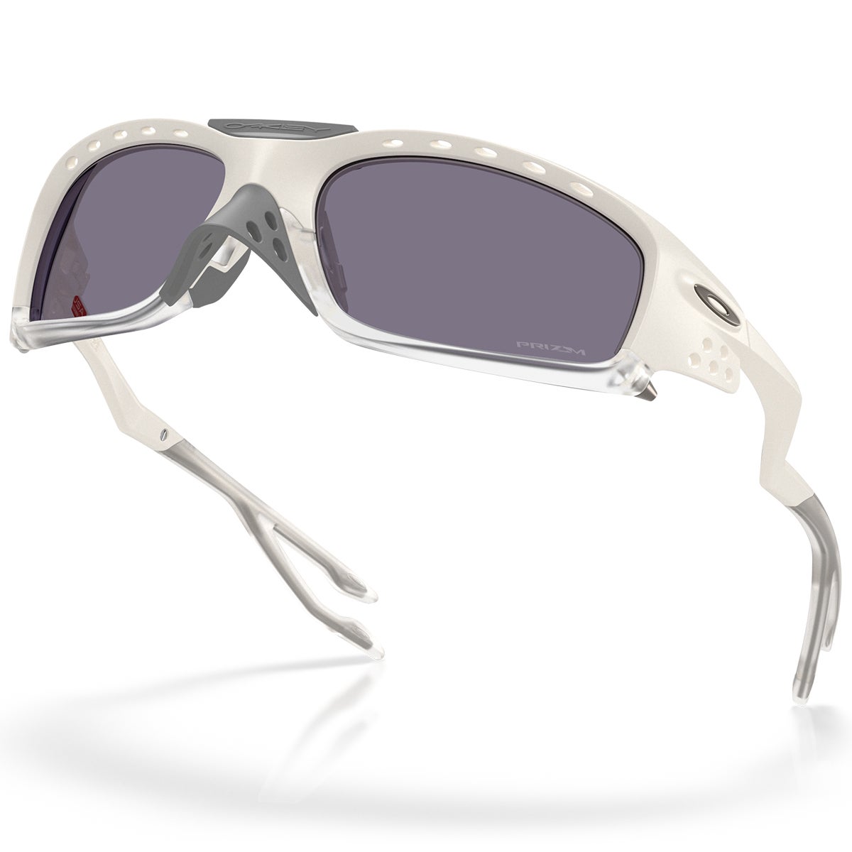 Oakley Plantaris Sq Prizm Sunglasses in Matte Mist/Prizm Grey