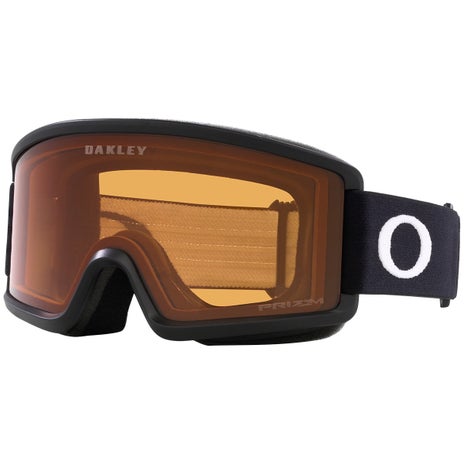 Oakley Target Line S Goggles in Matte Black/Persimmon