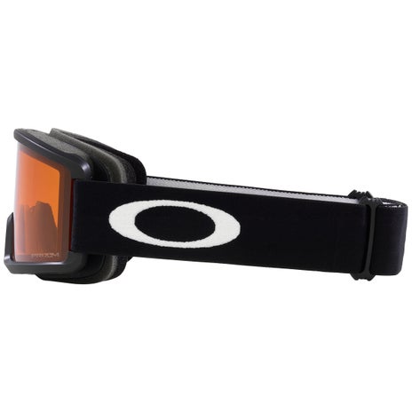 Oakley Target Line S Goggles in Matte Black/Persimmon