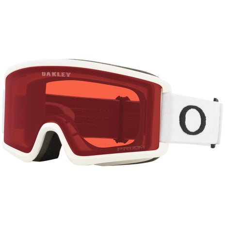 Oakley Target Line S Goggles in Matte White/Rose