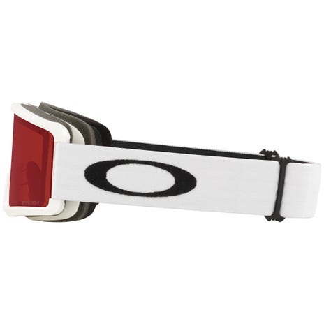 Oakley Target Line S Goggles in Matte White/Rose