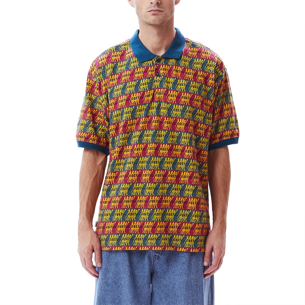 Obey hero classic polo top