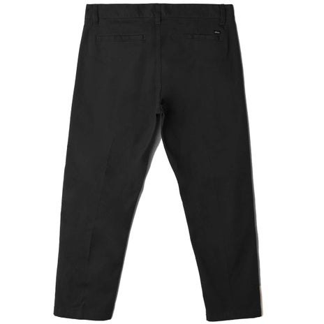 Obey Straggler Flooded Pants in Black