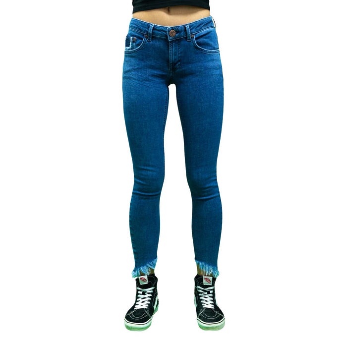 One Teaspoon Low Waist Freebirds II Jeans in Cali Blue