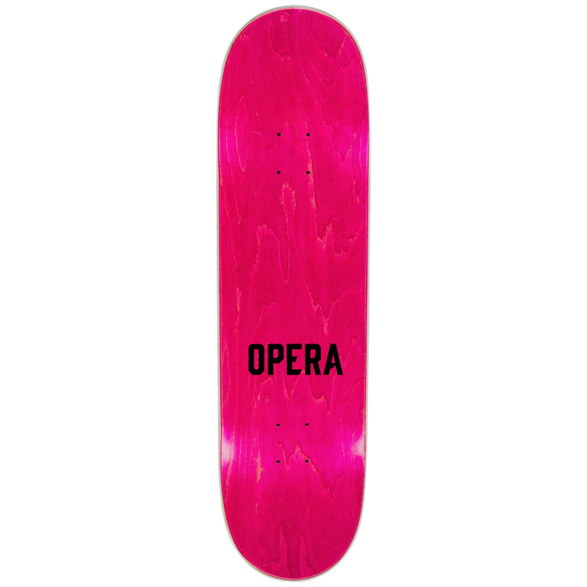 Opera Face EX7 Skateboard Deck in White Holographic | Boardertown