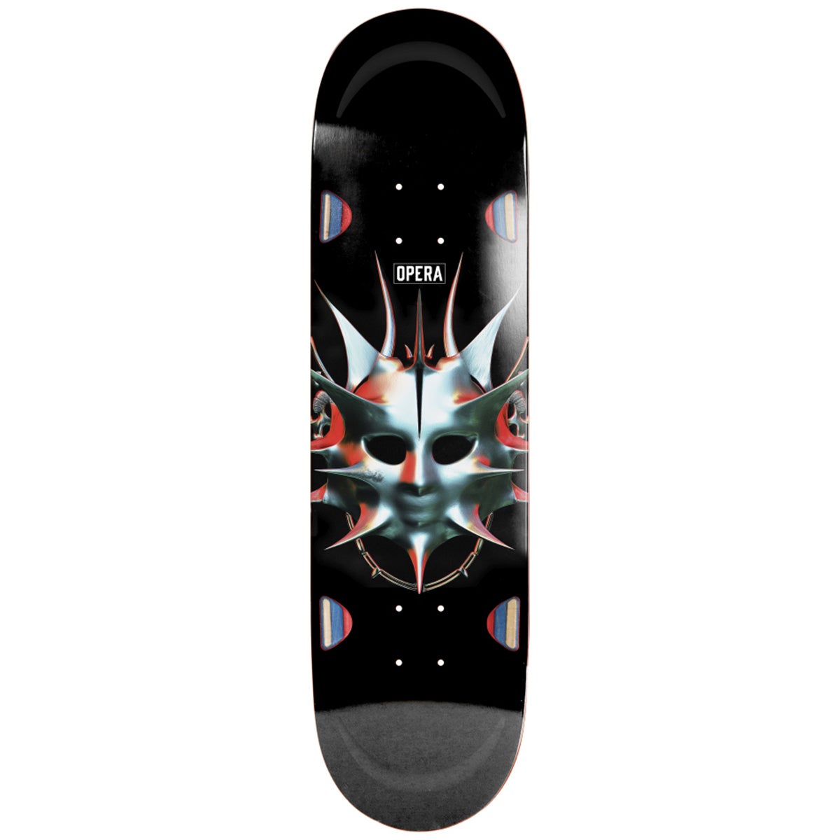 Opera Spike EX7 Skateboard Deck in Black | Boardertown