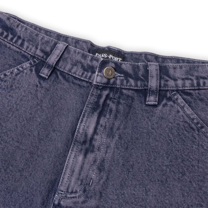 Passport Denim Workers Club Jean in Purple Over Dye