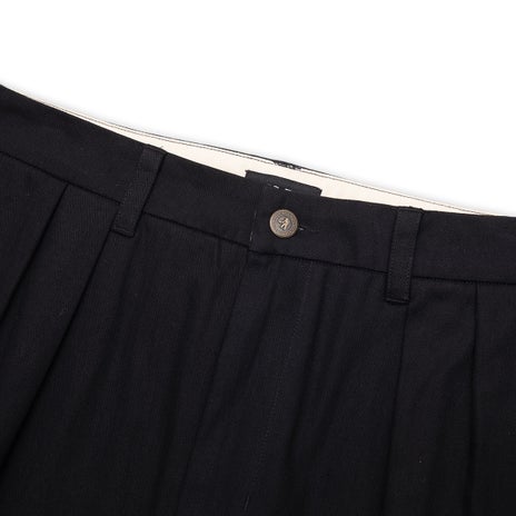 Passport Herringbone Leagues Club Short in Black