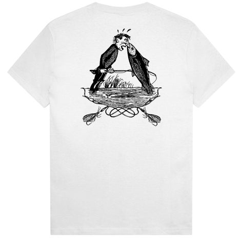 Passport Hook & Line Tee in White