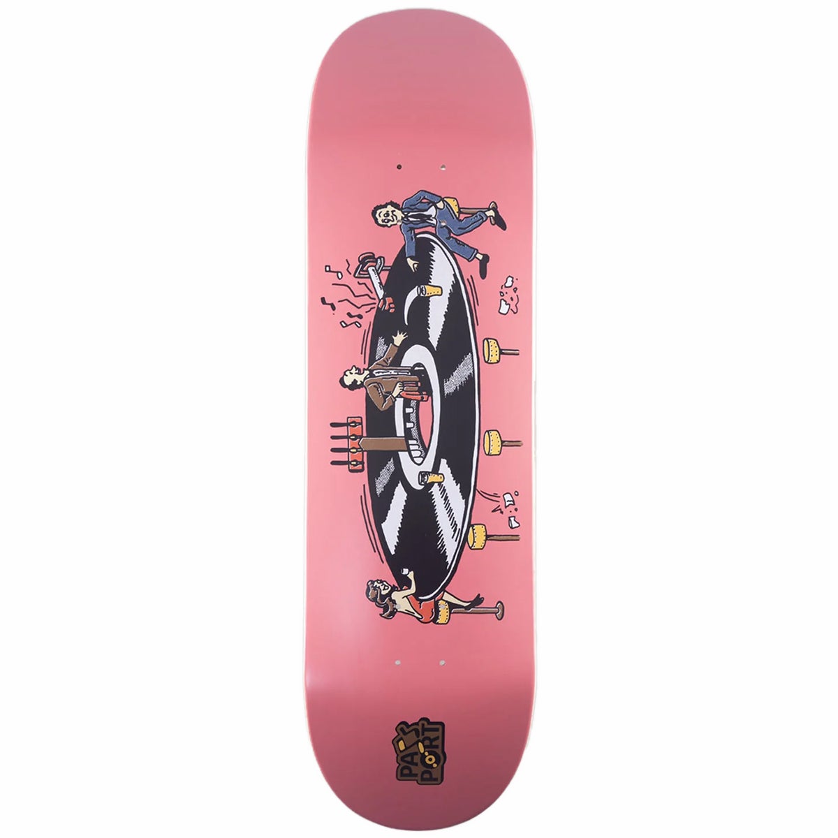 Passport Master-Sounds Skateboard Deck in Lazy Susan | Boardertown