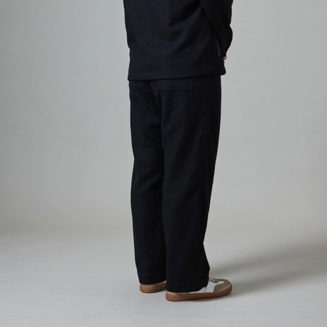 Passport Woolen Leagues Club Pant in Black