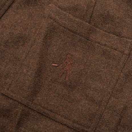 Passport Woolen Leagues Club Pant in Brown