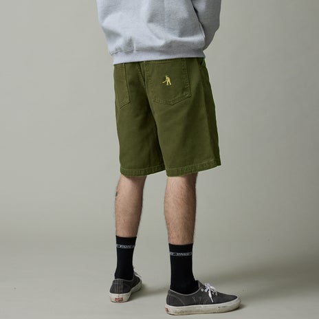 Passport Workers Club Jean Short in Olive