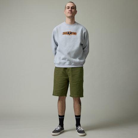 Passport Workers Club Jean Short in Olive