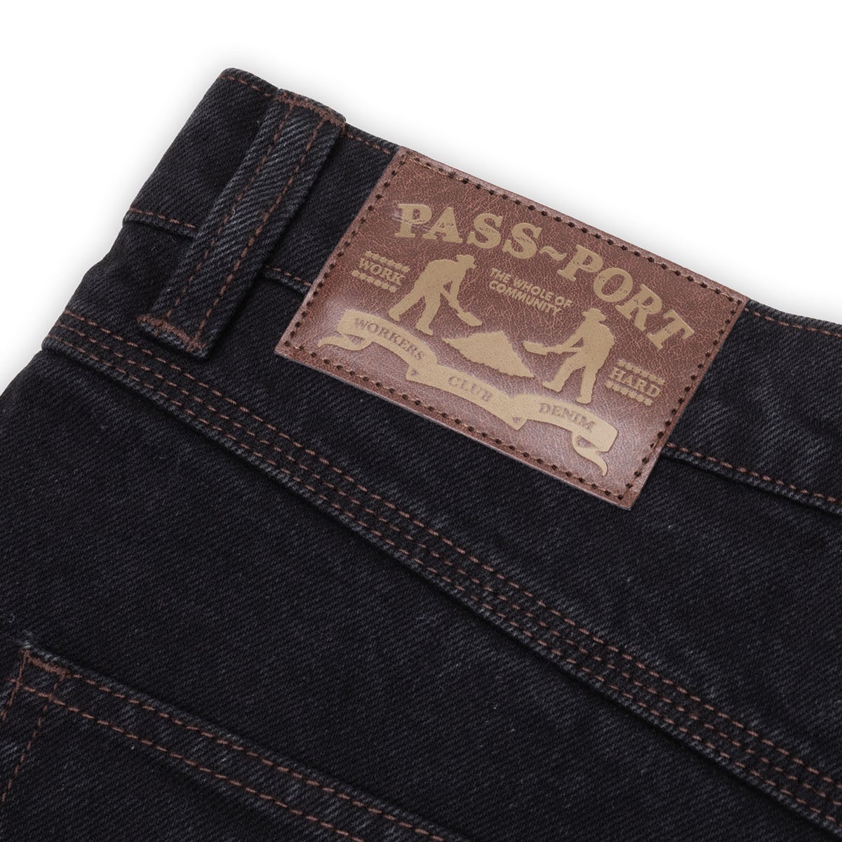 PASSPORT worker club jean ブラックデニム PASS PORT(パスポート)/ WORKERS CLUB JEAN -2.COLOR- | E.S.P.