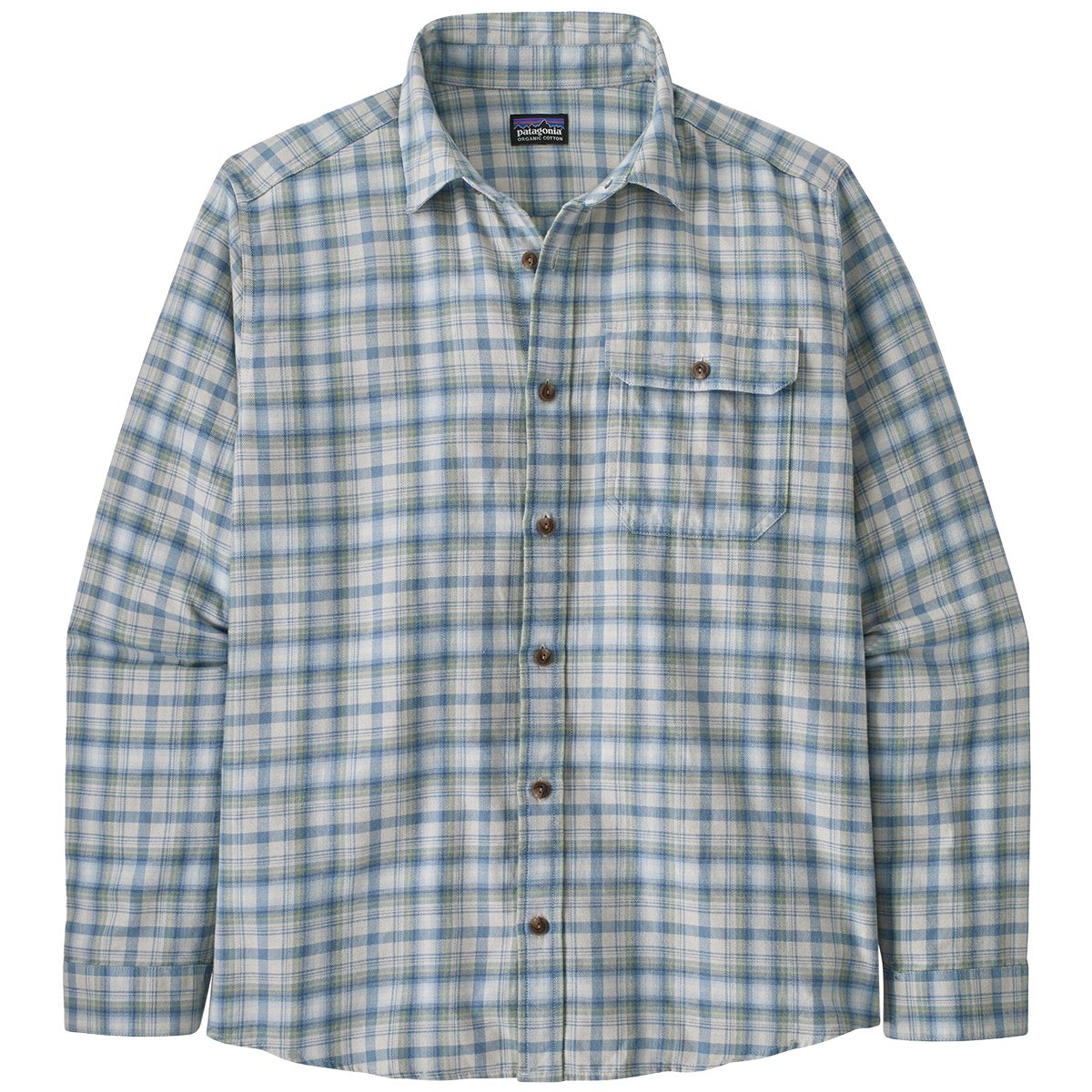 Patagonia Cotton in Conversion LW Fjord L/S Flannel Shirt in