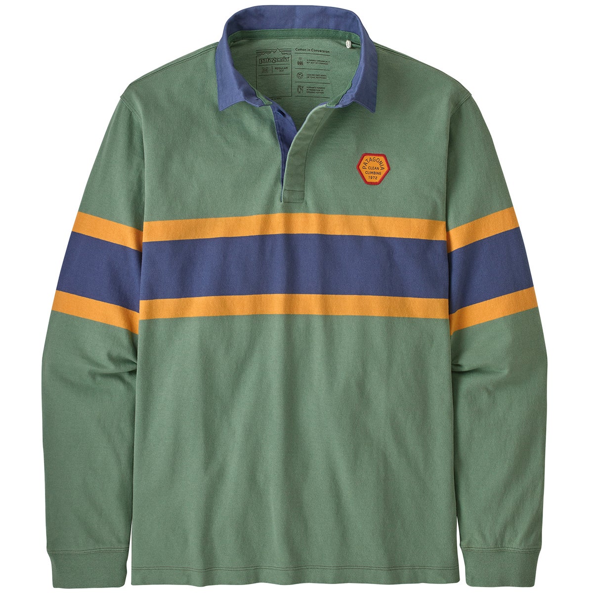 Patagonia Cotton In Conversion Rugby Shirt in Multi | Boardertown