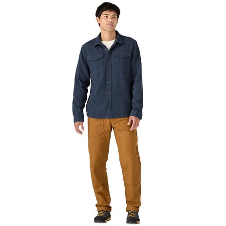 Patagonia Fjord Flannel Shirt in Whole Weave/New Navy