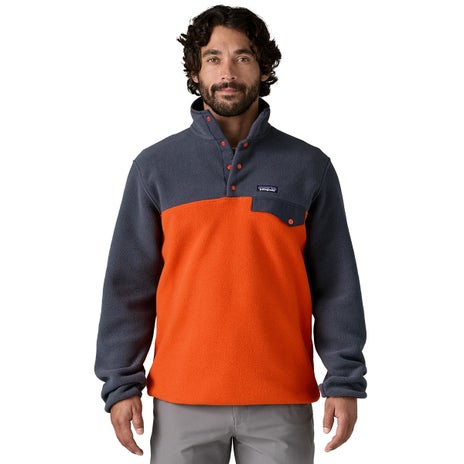 Patagonia LW Synchilla Snap T Pullover in Pollinator Orange