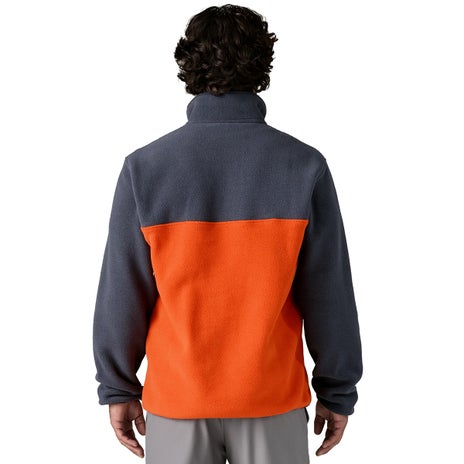 Patagonia LW Synchilla Snap T Pullover in Pollinator Orange