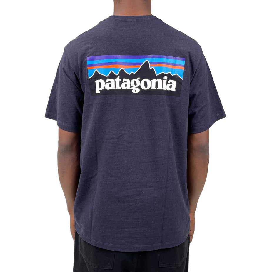 Patagonia P-6 Logo Responsibili-Tee in Piton Purple