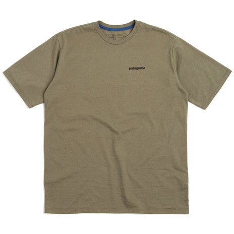 Patagonia P-6 Logo Responsibili-Tee in Wyoming Green