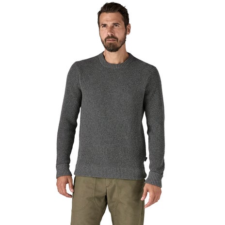 Patagonia Recycled Wool Sweater in Hex Grey