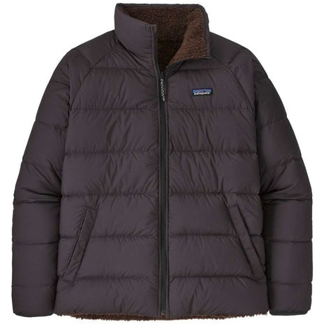 Patagonia Reversible Silent Down Jacket in Ink Black